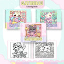 Livro de Colorir Gatinhos