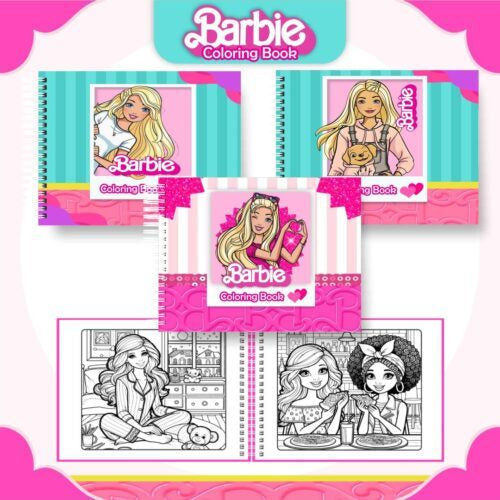 Livro de Colorir Barbie